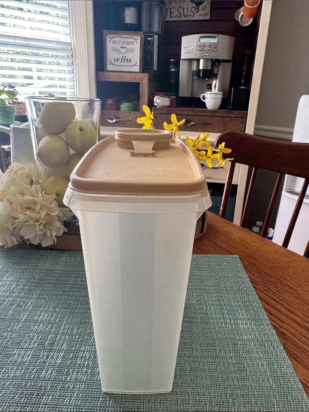Vintage Tupperware Cereal Keeper